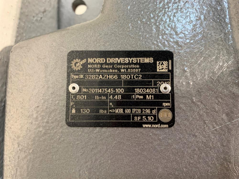 Nord Drivesystems 4.48:1 Gear Reducer Type SK3282AZH66 180TC2